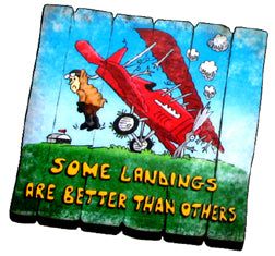 Some Landings Fence Magnet