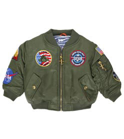 MA-1 Green Flight Jacket 7 Patch 4/5