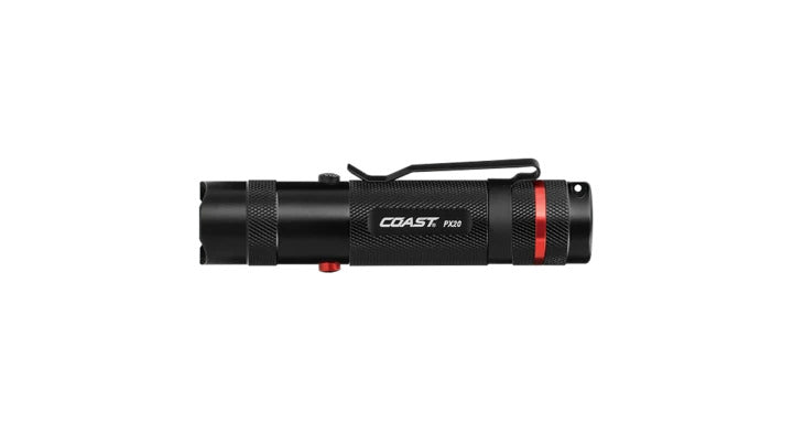 Coast PX20 Dual Flashlight RED & White