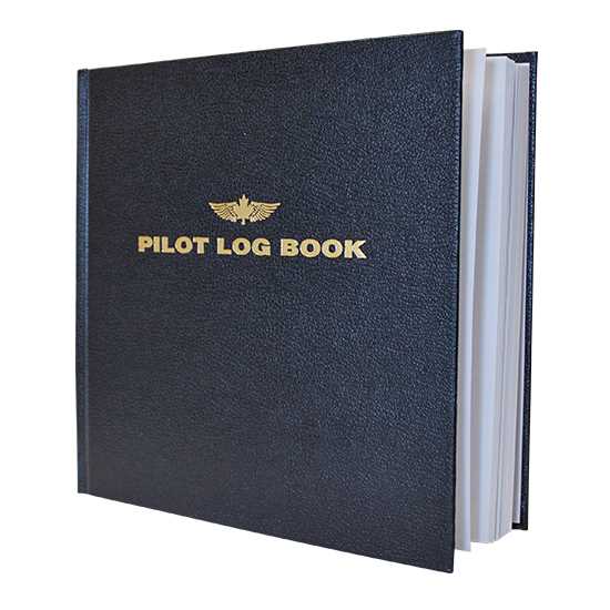 Professional Large Logbook Black