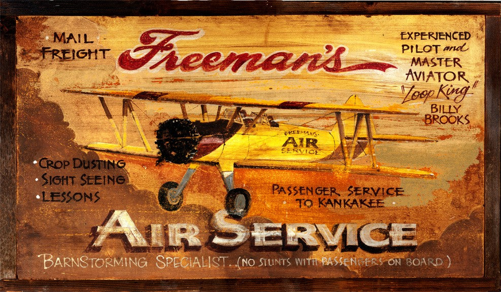 Freemans Metal Sign 20X32