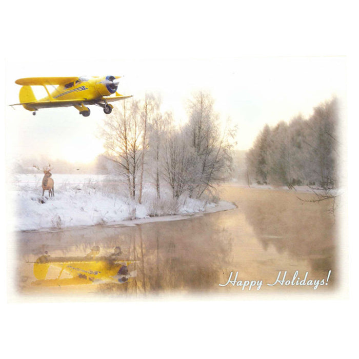 Staggerwing Winter Greeting Cards BOX OF 12