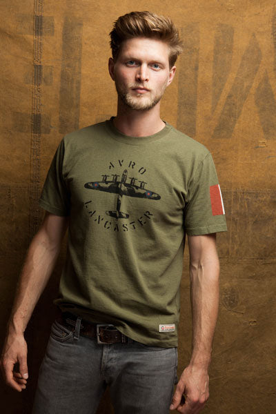 Avro Lancaster T-Shirt Khaki Small