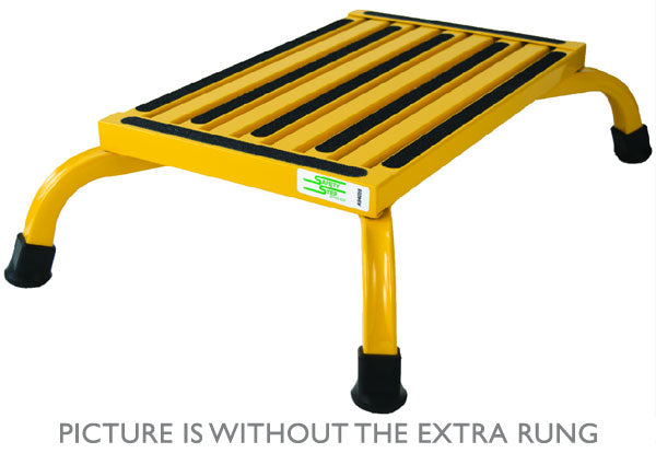 Aviation Step With Extra Rung 6 Yellow