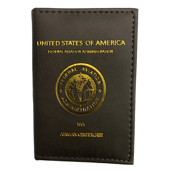 Airman Certification Wallet With FAA Symbol