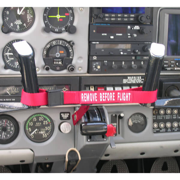 THE Control Saver Remove Before Flight PA28 1997 AND Later