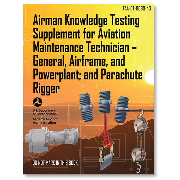 ASA Test Suppl FOR Gnrlairframepwrplnt Parachute Rggr