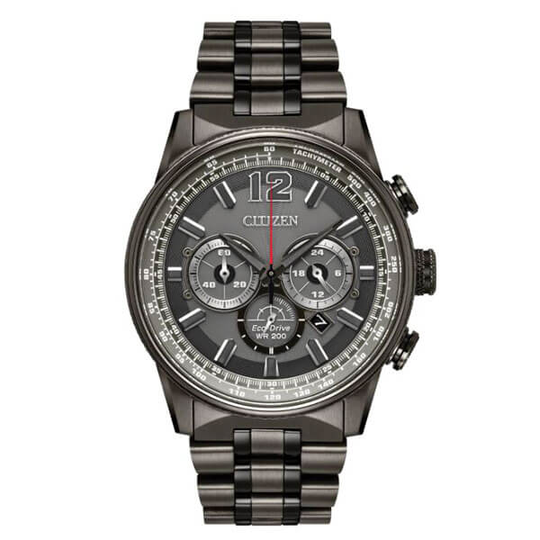 Citizen Nighthawk Granite ION Plating