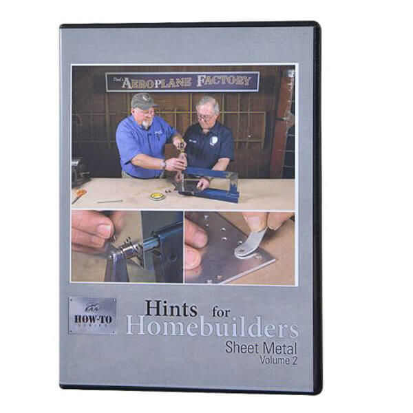 DVD VOL 2 Hints FOR Homebuilders Sheet Metal