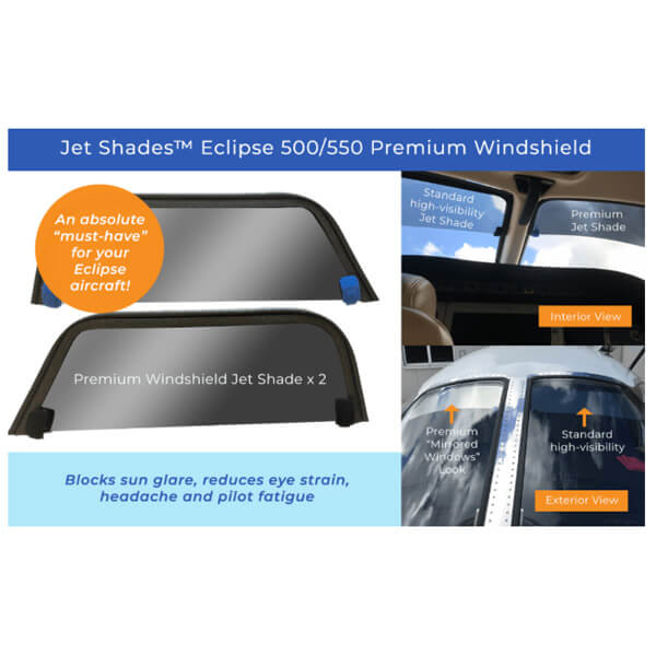 JET Shades Eclipse 500/550 Premium Cockpit Solution