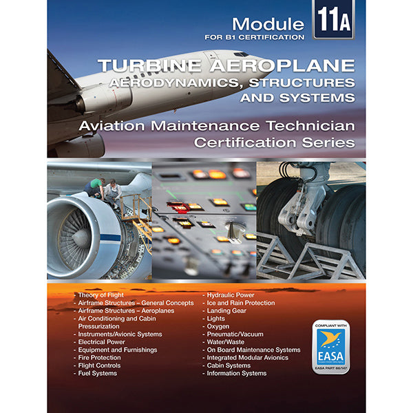Easa Module 11A Turbine Aeroplane Structures AND Systems Paperback