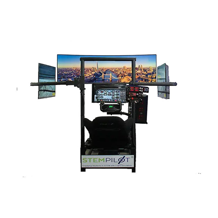 Pilot PRO 4I Curve High Fidelity Sit-In Flight Simulator