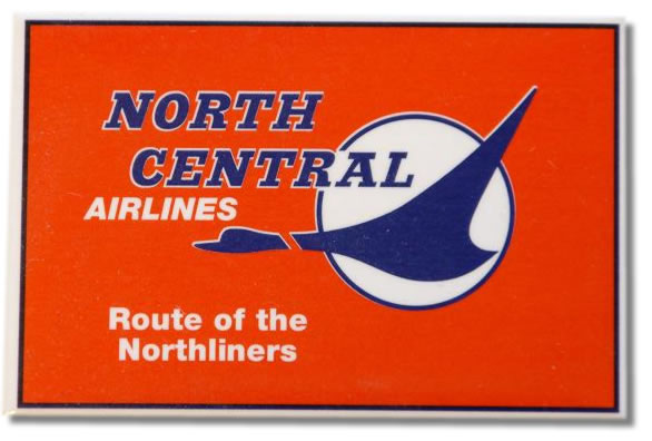 North Central Airlines Magnet