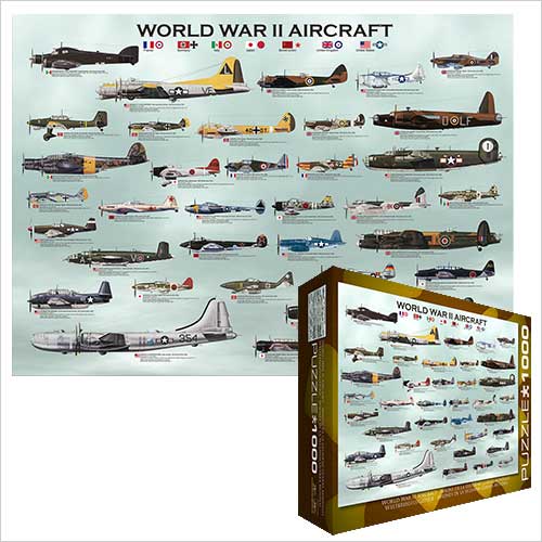 World WAR II Aircraft Puzzle
