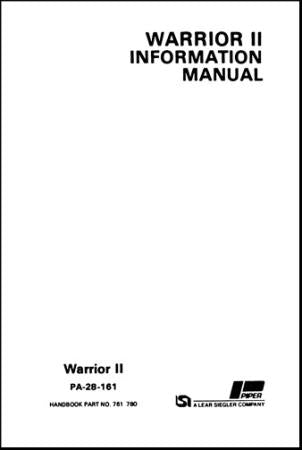 Piper PA28-161 Cadet Pilots Information Manual