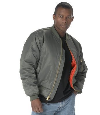 Ultra Force Sage MA-1 Flight Jacket - Xxx-Large