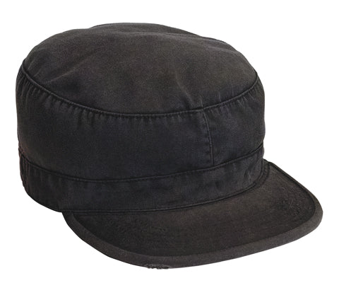 Vintage Black Fatigue CAP - L