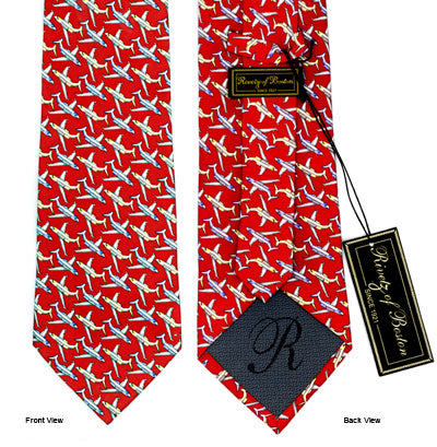 Neck TIE JET RED