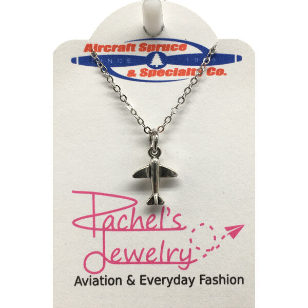 Tiny Plane Necklace