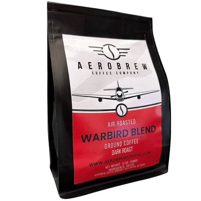 Aerobrew Coffee Company - Warbird Blend - Dark - Ground - 12 OZ BAG