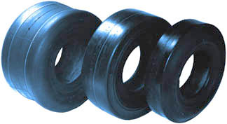 410X350X6 4 PLY Slick Tire
