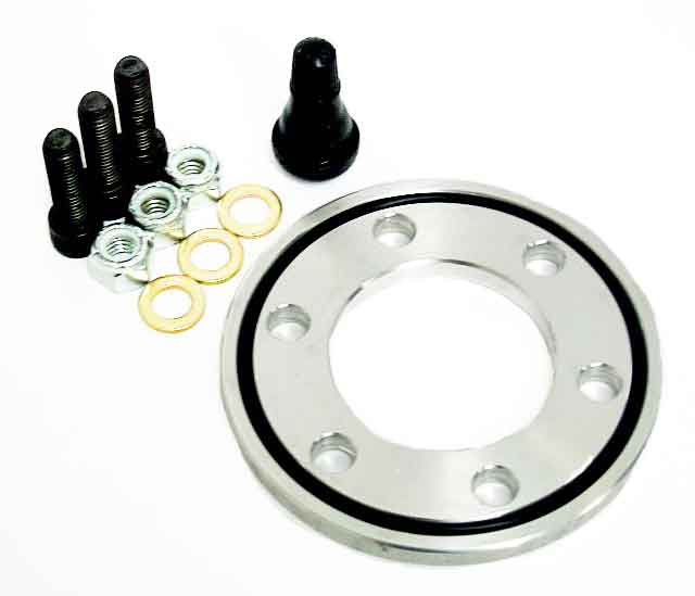 Tubeless KIT 5 / 6 Spun Aluminum Wheels W/Hw