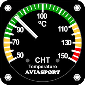 Rotax 912ULS 914UL CHT Gauge 2.25 50-150 C