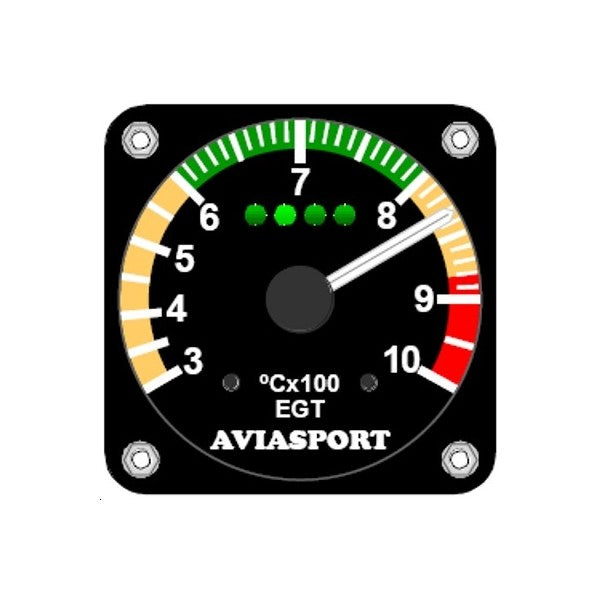 Rotax 912UL 912ULS IM-551 EGT Gauge 2-1/4 300-1000 C