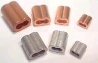 TIN Plated Oval Sleeves 3/16 SL2-6TP MS51844-86