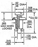 Camloc Fastener 26S8-9