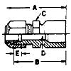 Nylo-Seal Fitting 266N-06X04