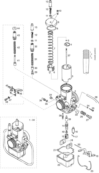 Bing Spring Retainer CUP Type 54 126-516-00