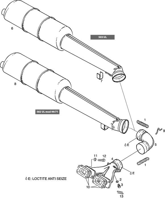 Rotax 951-150 Bracket
