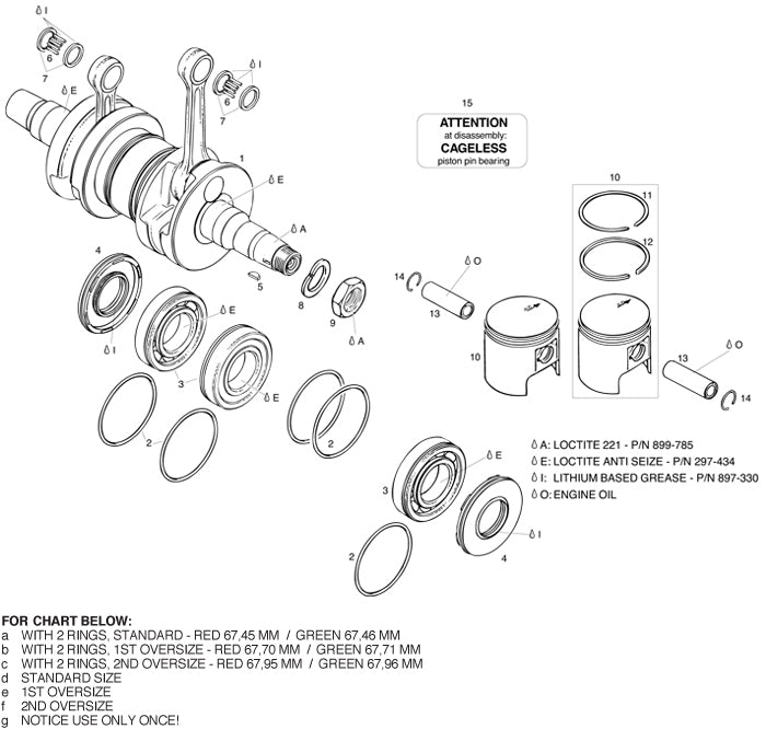 Rotax 915-846 Semi-Trapez Ring 6775 MM
