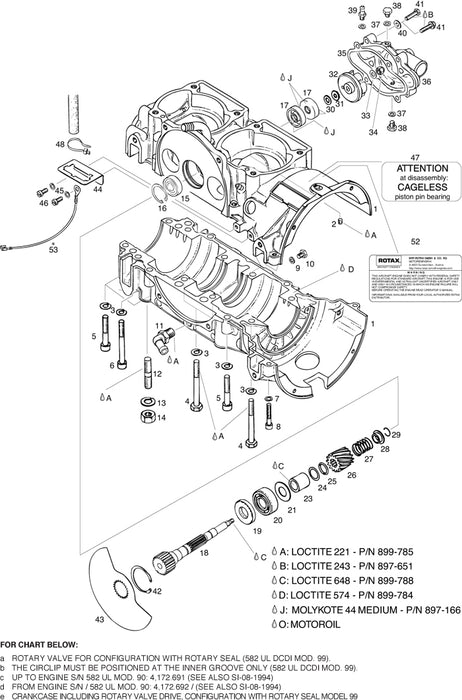 Rotax 940-900 Screw M5X6
