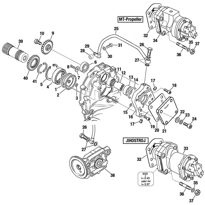 Rotax Governor Flange 810294