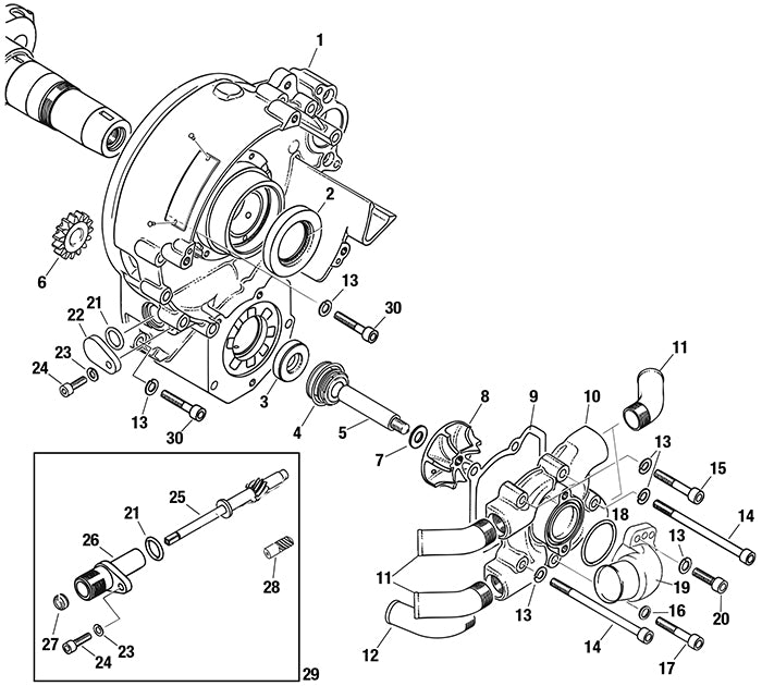 Rotax Allen Screw M6X90 241482