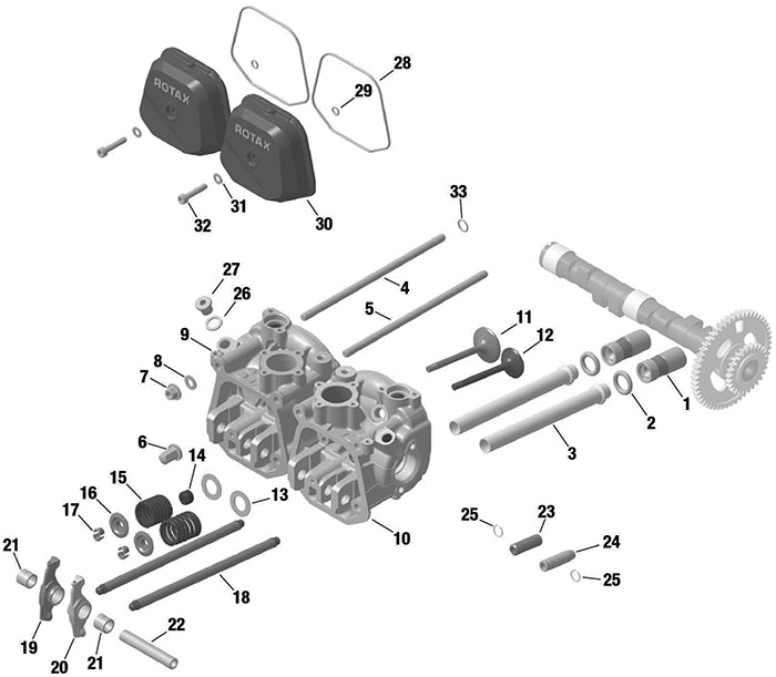 Rotax 912/914 Rocker ARM Right 854393