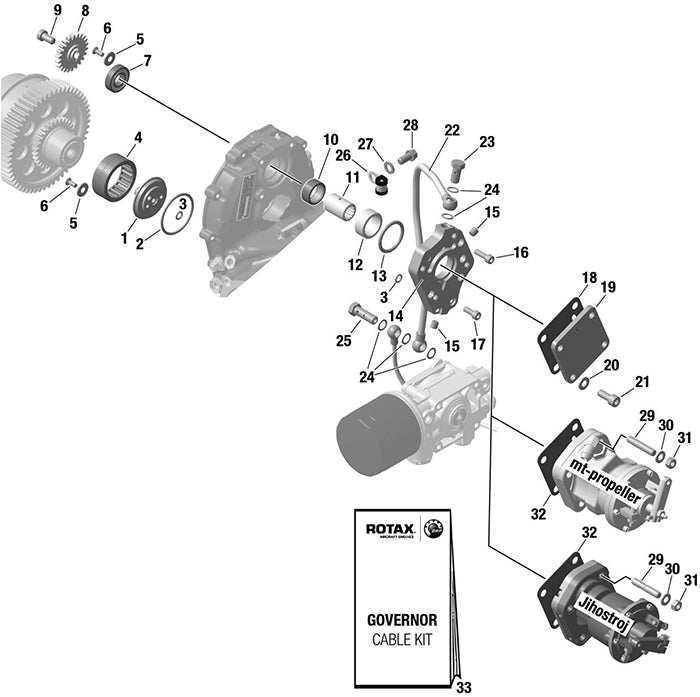 Rotax 950-380 O-Ring 32X4