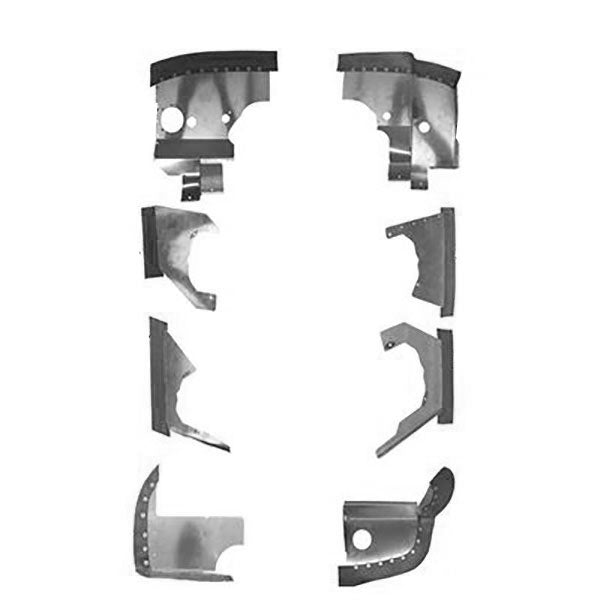 AF0555204-1 Baffle Assy #3 CYL Bare Orange Seal