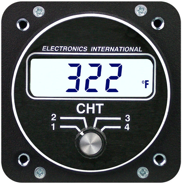 EI C-4 CHT Four Channel Gauge 2-1/4 TSO