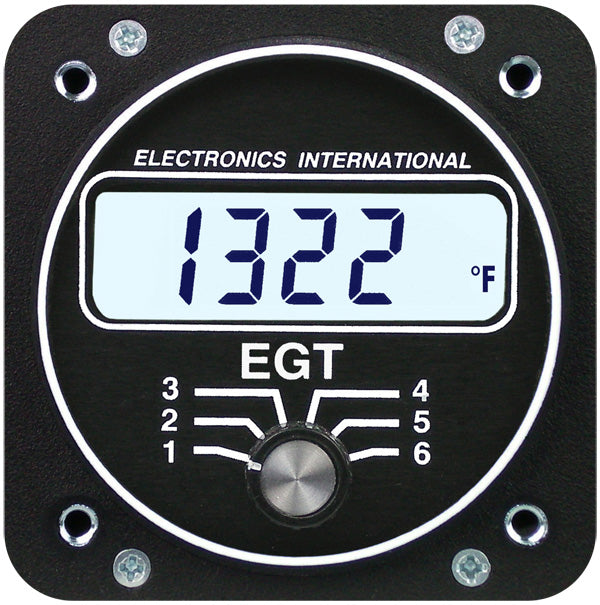 EI E-6 EGT SIX Channel Gauge 2-1/4 TSO