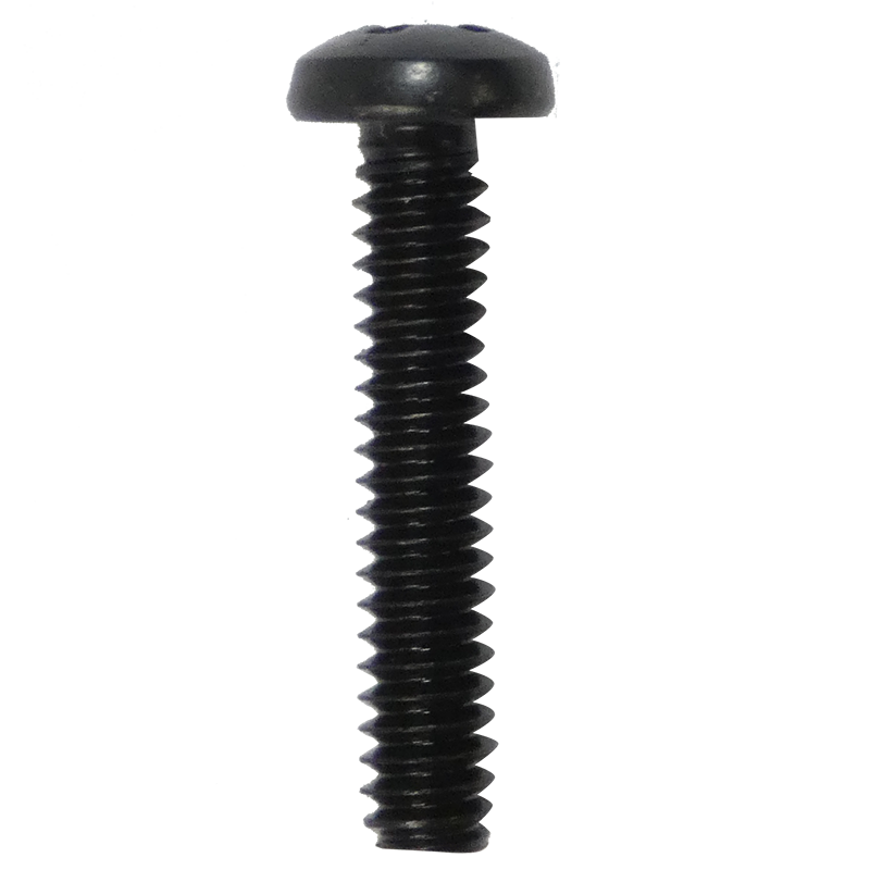 6-32 X 7/8 PAN HD Black MS