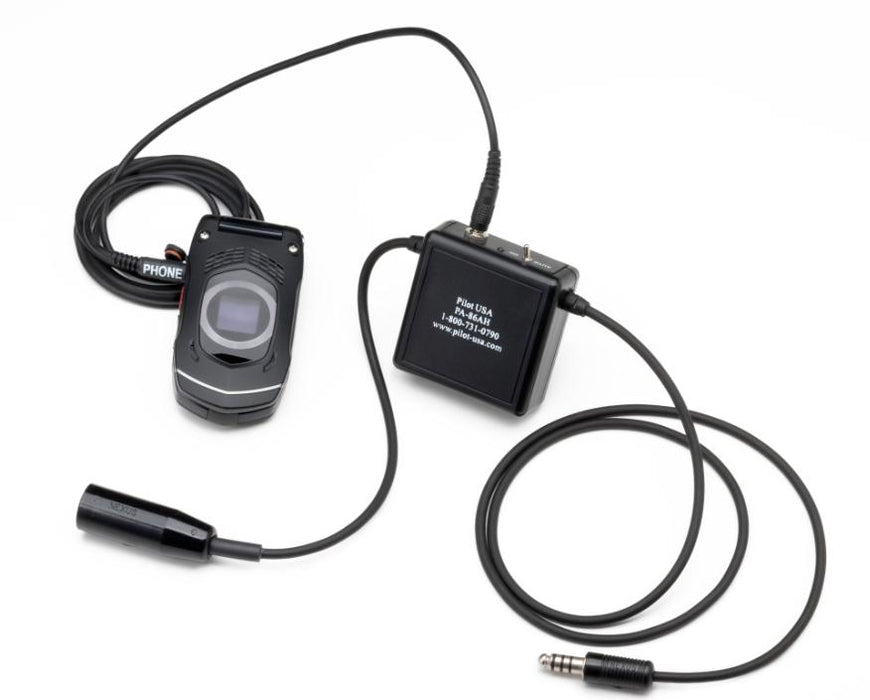 Pilot USA PA 86AH Helicopter Cell Phone Adapter