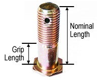 Close Tolerance Bolt AN173-16