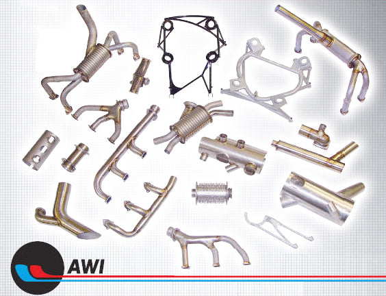 AWI Piper 28-140 /160/ 180 Muffler A99482-02