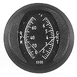 Swift 2 Round Tachometer CHT 0-8000RPM 100-700F