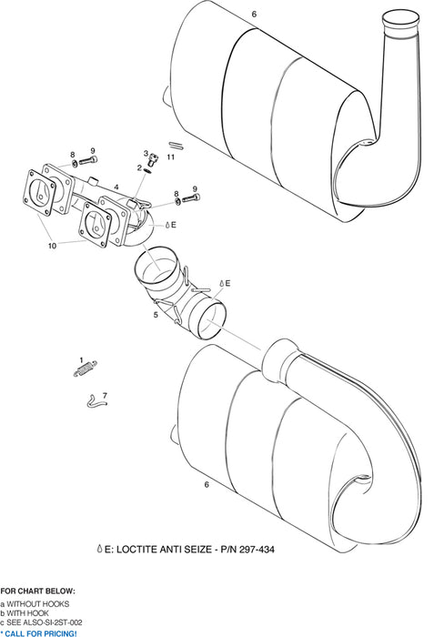Rotax 941-615 Capstan Screw M8X1X10