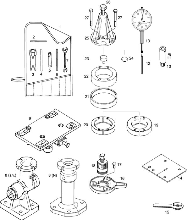 Rotax 876-065 Puller M42X15 Assy