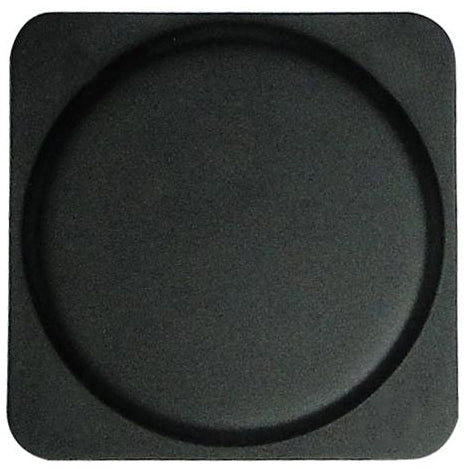 Instr Cover 2-1/4 Black Alum.